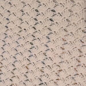 Cream Crochet Blanket
